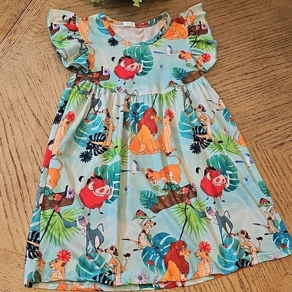 Lion King Dress Size 7/8 - Picture 1 of 7